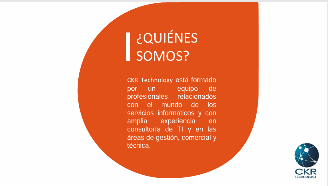 Qui&eacute;nes Somos - CKR Technology