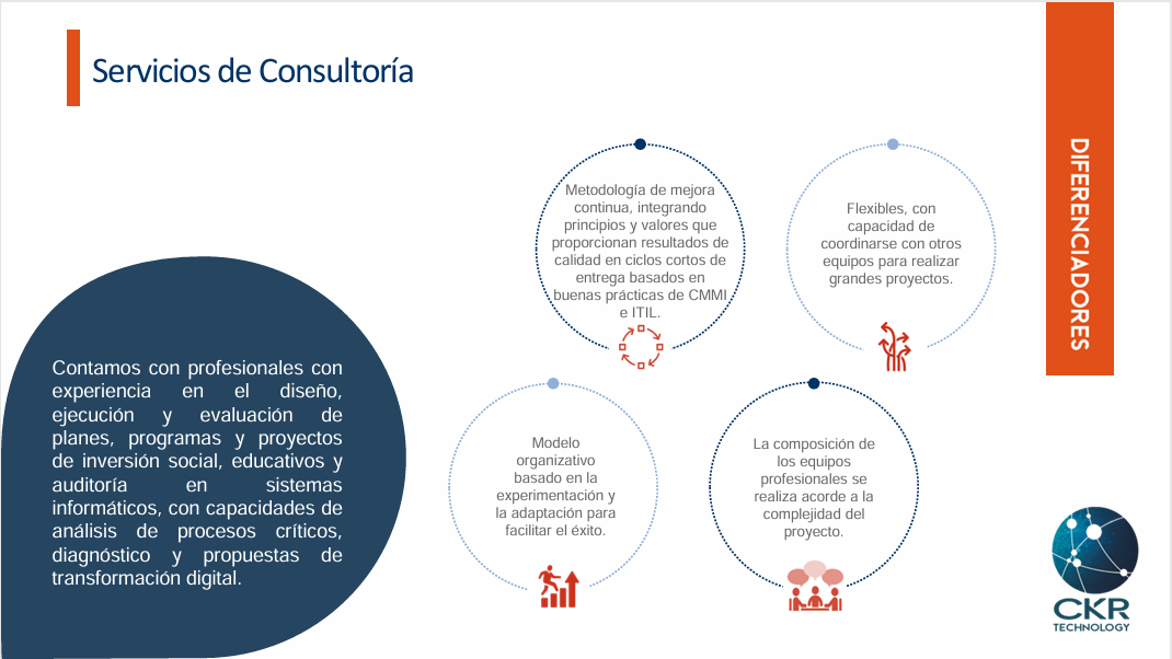 Servicios de Consultor&iacute;a TI